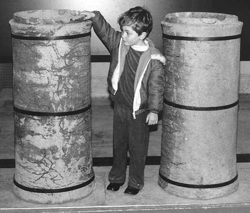 Ancient Roman drainage tiles. Laura Ravelli.