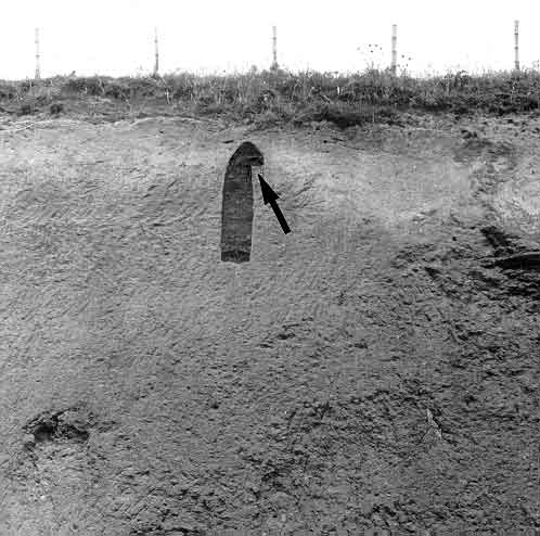 Etruscan cuniculus. Via Appia, Rome.