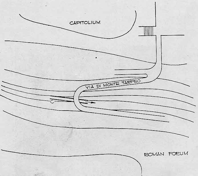 Cuniculus, Capitoline hill, Rome.